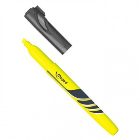 Pack De 12 Surligneur MAPED Fluo Pen - Jaune (734034)