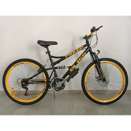 Bicyclette VTT PRADO BLISS 18 Vitesse 26" - Noir (9026 FD)