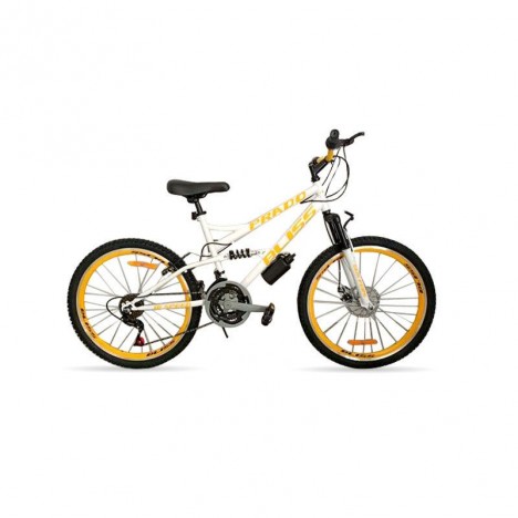 Bicyclette VTT PRADO BLISS 18 Vitesse 24" - Blanc (9024 FD)