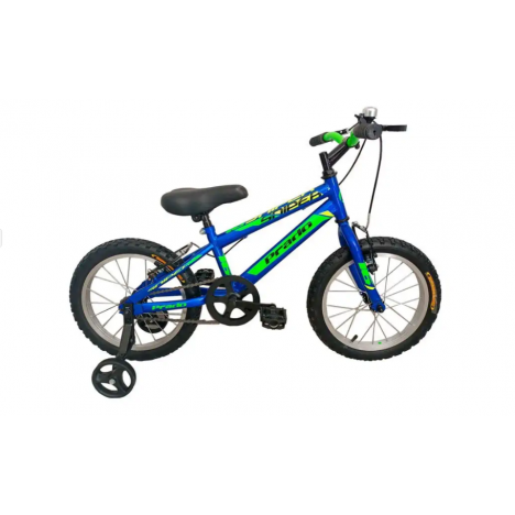 Bicyclette PRADO SNIPER 16" Pour Garçon - Bleu&Vert (6016 PG) Bicyclette PRADO SNIPER 16" Pour Garçon - Bleu&Vert (6016 PG)