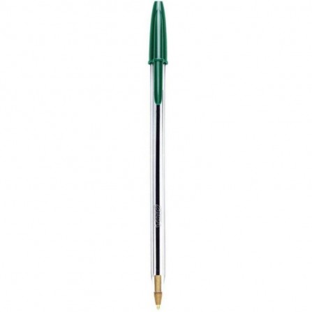 Pack de 50 Stylo à bille Cristal Medium BIC / Vert (070330129641) 2