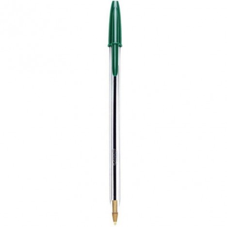 Pack de 50 Stylo à bille Cristal Medium BIC / Vert (070330129641)