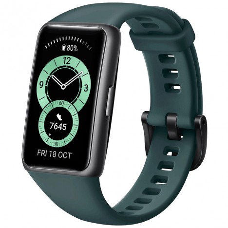 Bracelet Connecté HUAWEI Band 6 - Vert (FARA-B19-Green)