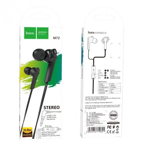 Ecouteur HOCO M72 MP3 avec Micro -...