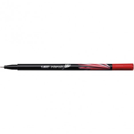 Stylo Feutre à Pointe Fine BIC Intensity 0.4 mm – rouge 