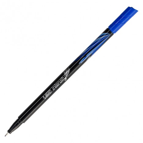 Stylo Feutre à Pointe Fine Bic Intensity 0.8 mm - Bleu (942070)