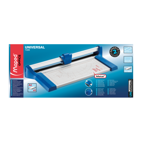 Cisaille MAPED Rogneuse Universal A4 manuel - ( 889210) Cisaille MAPED Rogneuse Universal A4 manuel - ( 889210)