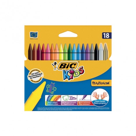 Pastel Bic Box de 18 (3270220000358)