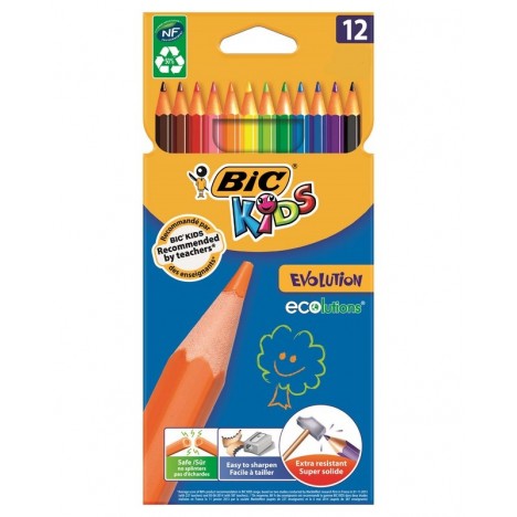 Crayon Coloriage Bic Kids Evolution Ecolutions (3270220060963)