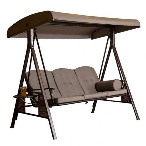 Balançoire Deluxe Patio - Gris / Taupe (SW-04-2ZT39-W1308) Balançoire Deluxe Patio - Gris / Taupe (SW-04-2ZT39-W1308)