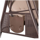 Balançoire Deluxe Patio - Gris / Taupe (SW-04-2ZT39-W1308) Balançoire Deluxe Patio - Gris / Taupe (SW-04-2ZT39-W1308)