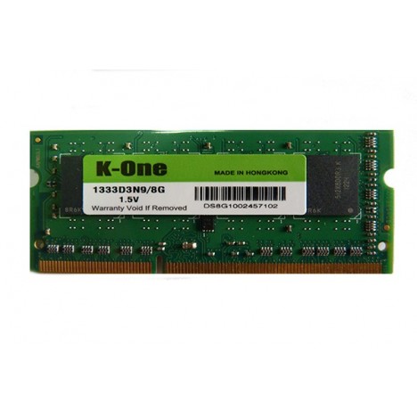 Barrette Mémoire K-One 8 Go DDR3 1333 Ghz