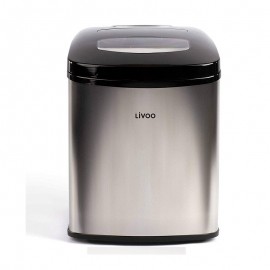 Machine à Glaçons LIVOO - 12 kg - Noir (DOM367) Machine à Glaçons LIVOO - 12 kg - Noir (DOM367)