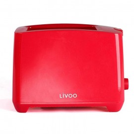 Grill Pain LIVOO 750 Watt - Rouge (DOD162R) Grill Pain LIVOO 750 Watt - Rouge (DOD162R)