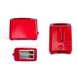 Grill Pain LIVOO 750 Watt - Rouge (DOD162R) Grill Pain LIVOO 750 Watt - Rouge (DOD162R)