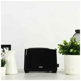 Grille Pain LIVOO 750 Watt - Noir (DOD162N)