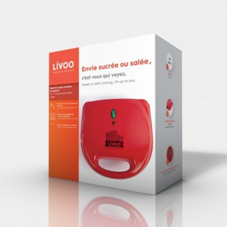 Appareil de Cuisson LIVOO 3 en 1 - 700 W - Rouge (DOP133) Appareil de Cuisson LIVOO 3 en 1 - 700 W - Rouge (DOP133)