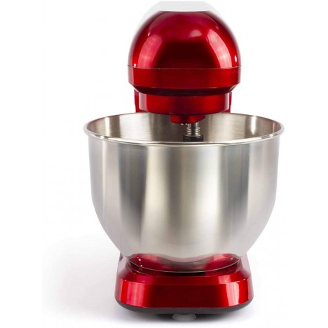 Robot Pâtissier Livoo Multifonctions - 5 L - 1000 Watt - Rouge (DOP190R)