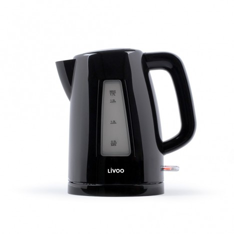 Bouilloire électrique LIVOO - 2200 Watt - Sans Fil - Noir (DOD184N) Bouilloire électrique LIVOO - 2200 Watt - Sans Fil - Noir (DOD184N)