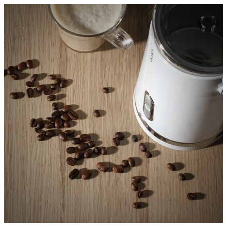 Mousseur au Lait LIVOO Chaud & Froid 250 ML - Blanc (DOD177)