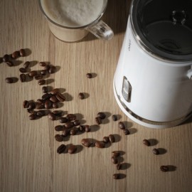 Mousseur au Lait LIVOO Chaud & Froid 250 ML - Blanc (DOD177)