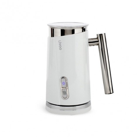 Mousseur au Lait LIVOO Chaud & Froid 250 ML - Blanc (DOD177)