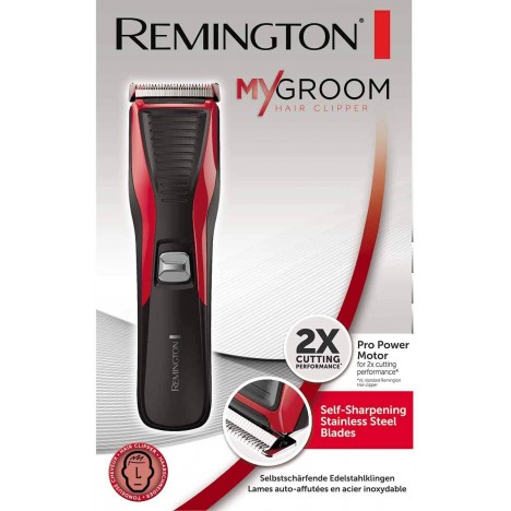 Tondeuse à Cheveux REMINGTON PRO MY GROOM - Rouge (HC5100)
