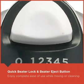 Batteur avec Bol Black & Decker - 300 Watt - Blanc (M700-B5) Batteur avec Bol Black & Decker - 300 Watt - Blanc (M700-B5)