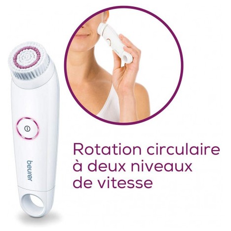 Brosse Nettoyante BEURER Pour le Visage - Blanc (IFC50)
