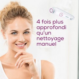 Brosse Nettoyante BEURER Pour le Visage - Blanc (IFC50)