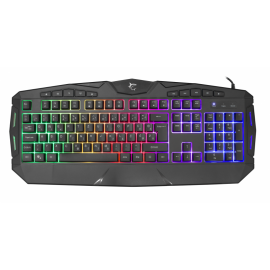 CLAVIER GAMING WHITE SHARK KIOWA GK-2021- RGB - Noir (GK-2021) CLAVIER GAMING WHITE SHARK KIOWA GK-2021- RGB - Noir (GK-2021)