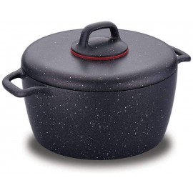 Faitout KORKMAZ Gusto Plus 24X12 cm - 5 Litres - Noir (A1352) Faitout KORKMAZ Gusto Plus 24X12 cm - 5 Litres - Noir (A1352)