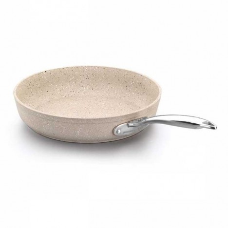 Poêle KORKMAZ Granita 24X4.7 cm Beige (A1855)