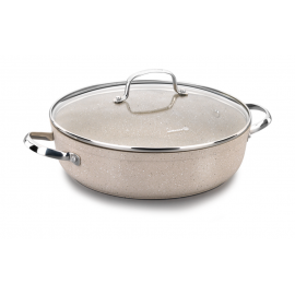 Batterie de Cuisine Courte KORKMAZ Granita 26 cm - Beige (A1263) Batterie de Cuisine Courte KORKMAZ Granita 26 cm - Beige (A1263)