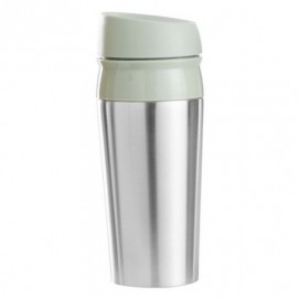 Thermo Mug Day - Avec Bouton de Sécurité - 0,45L - Vert (74035) Thermo Mug Day - Avec Bouton de Sécurité - 0,45L - Vert (74035)