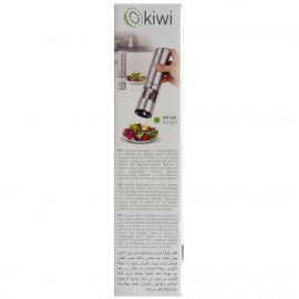 Moulin à Sel ou Poivre Electrique Kiwi - Silver (KSPG-4806) Moulin à Sel ou Poivre Electrique Kiwi - Silver (KSPG-4806)
