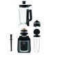 Blender MOULINEX 1600 Watt Avec Bol Tritan - Argent (LM91HD10) Blender MOULINEX 1600 Watt Avec Bol Tritan - Argent (LM91HD10)