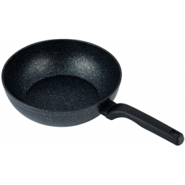 Poêle à Wok KORKMAZ Ornella - 24x6,5 cm - Noir (A1118) Poêle à Wok KORKMAZ Ornella - 24x6,5 cm - Noir (A1118)