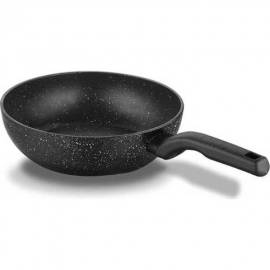 Poêle à Wok KORKMAZ Ornella - 24x6,5 cm - Noir (A1118) Poêle à Wok KORKMAZ Ornella - 24x6,5 cm - Noir (A1118)