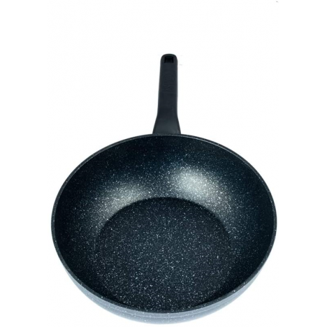 Poêle à Wok KORKMAZ Ornella - 24x6,5 cm - Noir (A1118) Poêle à Wok KORKMAZ Ornella - 24x6,5 cm - Noir (A1118)