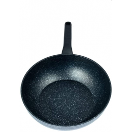 Poêle à Wok KORKMAZ Ornella - 24x6,5 cm - Noir (A1118) Poêle à Wok KORKMAZ Ornella - 24x6,5 cm - Noir (A1118)