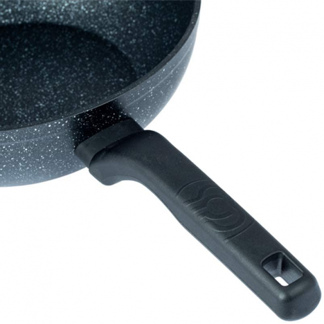 Poêle à Wok KORKMAZ Ornella - 28x8.5 cm - Noir (A1119) Poêle à Wok KORKMAZ Ornella - 28x8.5 cm - Noir (A1119)