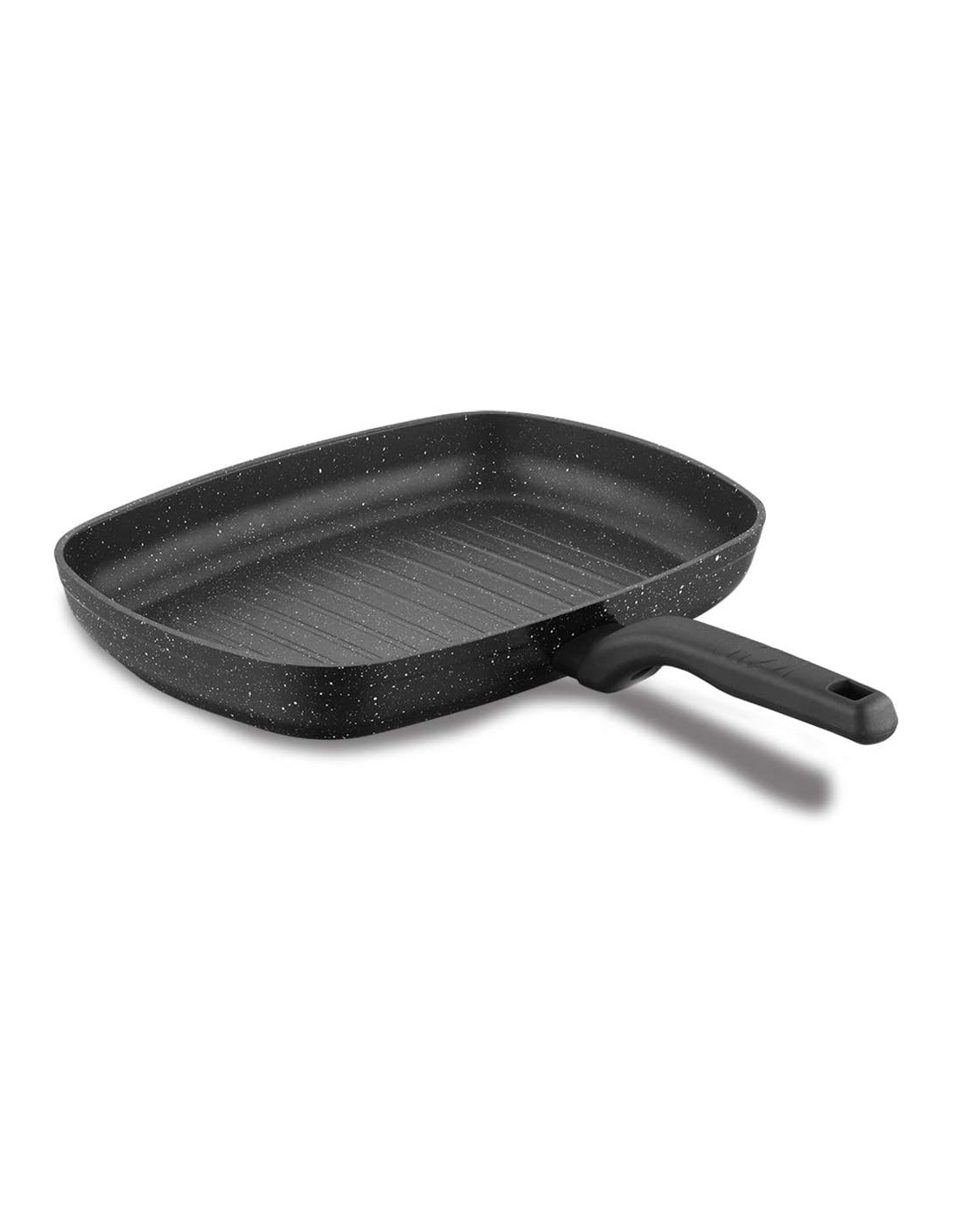 Poêle Grill KORKMAZ Rectangle - 35 cm Carrée - Noir (A1121)