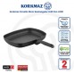 Poêle Grill KORKMAZ Rectangle - 35 cm Carrée - Noir (A1121) Poêle Grill KORKMAZ Rectangle - 35 cm Carrée - Noir (A1121)