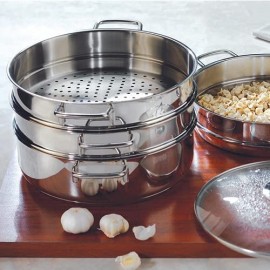 Couscoussier KORKMAZ Perla - 3,8 Litres - Inox (A1521)