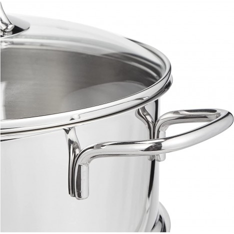 Couscoussier KORKMAZ Perla - 3,8 Litres - Inox (A1521)