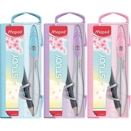 Compas a Bague Study MAPED - Collector - Pastel (194111)