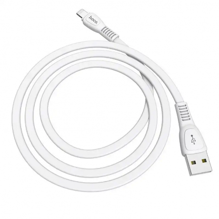 Câble Hoco X40 fast 3A pour Micro 1m - Blanc (X40-MWH) 2