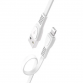 Câble Hoco X40 fast 3A pour Micro 1m - Blanc (X40-MWH) Câble Hoco X40 fast 3A pour Micro 1m - Blanc (X40-MWH)