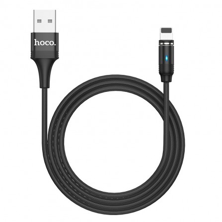Câble Iphone Hoco U76 Magnétique 3A (U76-IBK) 2